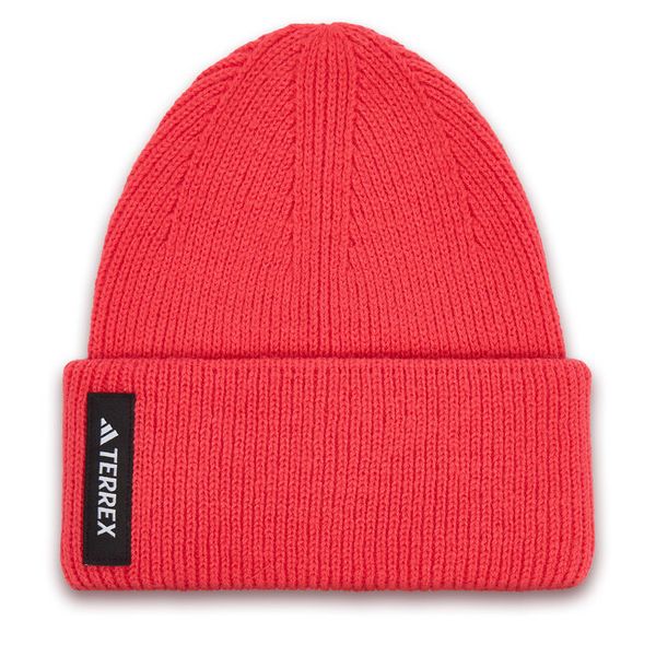 Czapka adidas. Czerwone czapki zimowe Adidas, bez wzorów. Za 109.99 zł.