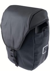 Torba na bagażnik rowerowy „Commuter Side”, czarna. Czarne torby na laptopa ATRAN VELO, matowe. Za 315.75 zł.