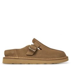 Klapki Clarks. Brązowe klapki Clarks. Za 379.99 zł.