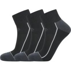 Endurance Skarpety Avery 3-pack — niski krój, wentylacja – 1001 Black. Czarne skarpety Endurance, bez wzorów, z elastanu. Za 85.50 zł.