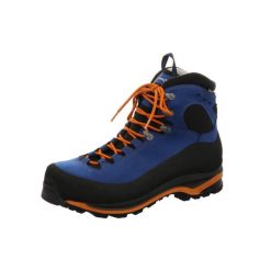 Buty trekkingowe męskie Aku Superalp V-light Gtx. Niebieskie buty trekkingowe Aku, bez wzorów, z materiału, bez zapięcia, trekkingowe. Za 1,221.00 zł.