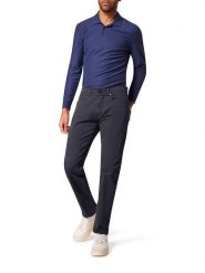 Pierre Cardin Spodnie w kolorze granatowym rozmiar: W44/L32. Niebieskie spodnie materiałowe Pierre Cardin, l, z aplikacjami, z materiału, klasyczne. Za 159.45 zł.