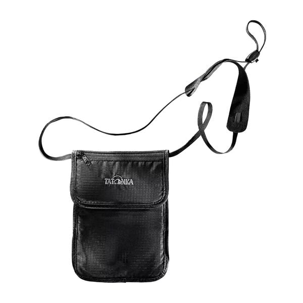 Saszetka Tatonka Skin Folded Neck Pouch. Czarne torby na ramię Tatonka, bez wzorów, bez dodatków. Za 64.99 zł.