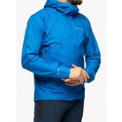 Kurtka z membraną męska Montane Phase Nano Jacket. Niebieskie kurtki Montane, m, bez wzorów, bez kaptura. Za 1,269.99 zł.
