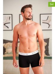 Doctor Nap Bokserki (3 pary) w kolorze czarnym rozmiar: XXL. Czarne bokserki Doctor Nap, xxl, bez wzorów, z bawełny. Za 133.45 zł.