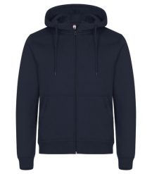 Clique Miami Hoody Full Zip bluza z kapturem z bawełny i poliestru z recyklingu. Niebieskie bluzy z kapturem CLIQUE, l, bez wzorów, z bawełny, z kapturem. Za 186.74 zł.