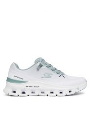 Skechers Sneakersy Glide-Step Pro 233132/WLB Biały. Białe buty sportowe casual Skechers, bez wzorów, z materiału, bez zapięcia. Za 349.99 zł.
