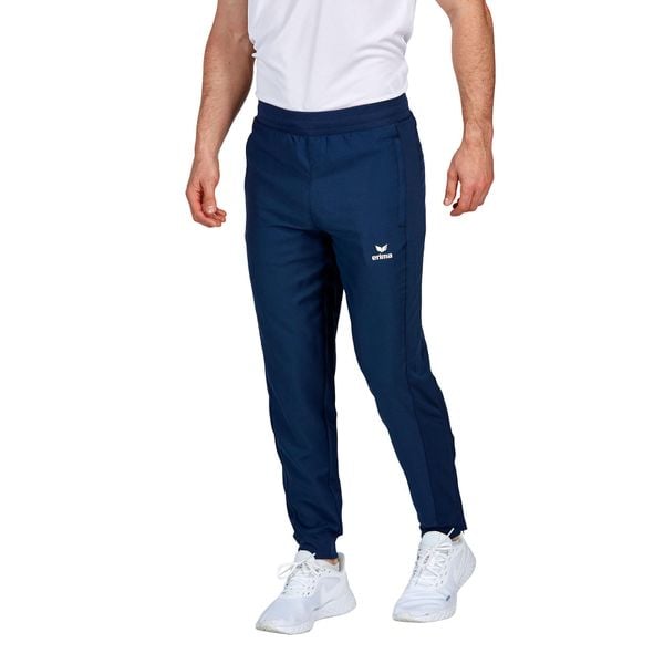 Spodnie do biegania Erima Change. Niebieskie szorty Erima, bez wzorów, sportowe. Za 199.50 zł.