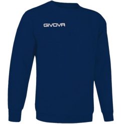 Bluza piłkarska dla dorosłych Givova Maglia One granatowa. Niebieskie bluzy Givova, m, bez wzorów, bez kaptura. Za 83.00 zł.