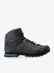 Buty turystyczne męskie CMP Athunis Mid WP. Niebieskie buty turystyczne CMP, bez wzorów, z materiału, bez zapięcia, trekkingowe. Za 531.10 zł.