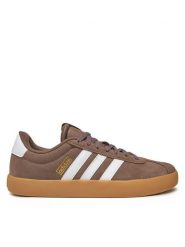 Adidas Sneakersy VL Court 3.0 JP7536 Brązowy. Brązowe buty sportowe casual Adidas, bez wzorów, ze skóry, bez zapięcia. Za 299.99 zł.