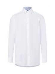 Finshley & Harding koszula biznesowa - Easy Care Mężczyźni Modern Fit Bawełna biały, 40. Białe koszule Finshley & Harding, m, bez wzorów, z bawełny, bez kołnierzyka, bez ramiączek. Za 279.95 zł.