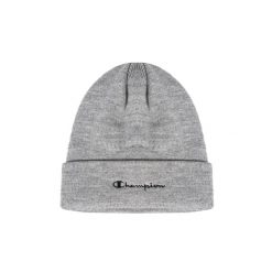 Czapka outdoor zimowa unisex Beanie. Szare czapki zimowe Champion, bez wzorów. Za 49.00 zł.