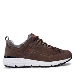 Trekkingi Olang. Brązowe buty trekkingowe Olang, bez wzorów, bez zapięcia. Za 459.99 zł.