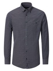 CASAMODA Koszula - Casual fit - w kolorze granatowym rozmiar: 6XL. Niebieskie koszule CASAMODA, xl, bez wzorów, z bawełny, bez kołnierzyka, bez ramiączek. Za 91.34 zł.