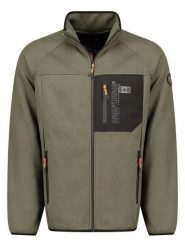 ANAPURNA Kurtka polarowa "Thizyana" w kolorze oliwkowym rozmiar: 3XL. Zielone kurtki ANAPURNA, xl, bez wzorów, z polaru, bez kaptura. Za 208.99 zł.