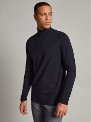 Matinique Golf Joseph 30205696 Granatowy Slim Fit. Niebieskie golfy Matinique, m, bez wzorów, z bawełny, bez kołnierzyka, bez ramiączek. Za 119.99 zł.