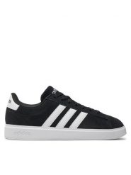 Adidas Sneakersy Grand Court 2.0 ID2963 Czarny. Czarne buty sportowe casual Adidas, bez wzorów, ze skóry, bez zapięcia. Za 259.99 zł.