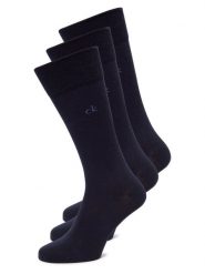 Calvin Klein Skarpety w 3-paku Mężczyźni Bawełna niebieski jednolity, 39-42. Niebieskie skarpety CALVIN KLEIN, bez wzorów, z bawełny. Za 89.95 zł.