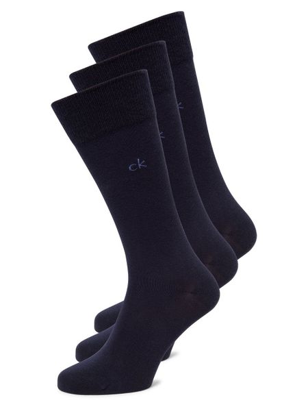 Calvin Klein Skarpety w 3-paku Mężczyźni Bawełna niebieski jednolity, 39-42. Niebieskie skarpety CALVIN KLEIN, bez wzorów, z bawełny. Za 89.95 zł.