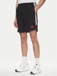 Adidas Szorty sportowe Manchester United UBP JF0369 Czarny Regular Fit. Czarne krótkie spodenki sportowe Adidas, m, bez wzorów, z syntetyku. Za 139.99 zł.