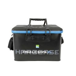 Torba na ramię Preston Tackle Safe. Czarne torby na ramię PRESTON INNOVATIONS, bez wzorów, z materiału, na ramię, duże, bez dodatków. Za 478.00 zł.