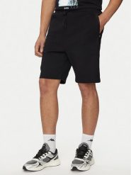 Boss Szorty sportowe Headlo 1 50510348 Czarny Regular Fit. Czarne krótkie spodenki sportowe Boss, m, bez wzorów, z bawełny. Za 599.99 zł.