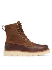 Sorel Kozaki Slabtown 62 Caribou 100 2078321242 Brązowy. Brązowe kozaki Sorel, bez wzorów, ze skóry, bez obcasa, bez zapięcia. Za 859.99 zł.