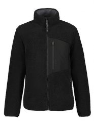 LUHTA Kurtka polarowa "Juusela" w kolorze czarnym rozmiar: L. Czarne kurtki Luhta, l, bez wzorów, z polaru, bez kaptura. Za 140.86 zł.