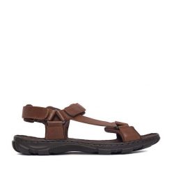 Sandały Lasocki. Brązowe sandały Lasocki, bez zapięcia. Za 159.99 zł.