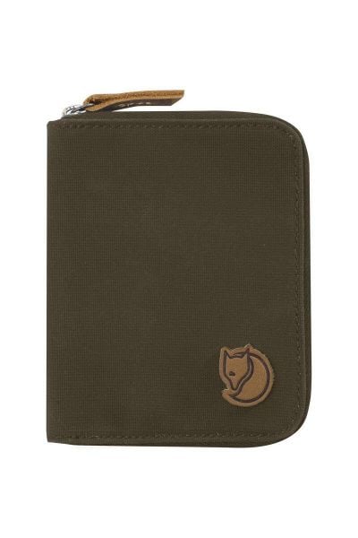 Portfel Fjallraven Zip Wallet. Brązowe portfele Fjällräven, bez wzorów, z materiału. Za 147.74 zł.