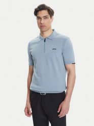 BOSS Polo K_Ever-X PS 50541961 Szary Regular Fit. Szare koszulki polo Boss, l, bez wzorów, z bawełny, bez kołnierzyka, bez ramiączek. Za 599.99 zł.