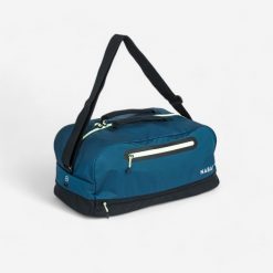 Torba pływacka Nabaiji 27 l Duffle bag. Białe torby na ramię Decathlon, bez wzorów, z materiału, na ramię, małe, bez dodatków. Za 79.99 zł.