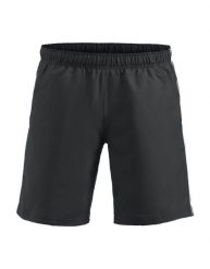 Clique Hollis Szorty sportowe unisex czarno-białe 100% poliester – black/white. Czarne krótkie spodenki sportowe CLIQUE, s, bez wzorów, z poliesteru. Za 163.57 zł.