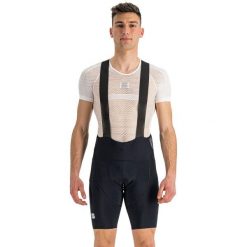 Spodenki rowerowe męskie Sportful Classic Bibshort. Czarne spodenki rowerowe SPORTFUL, m, bez wzorów, rowerowe. W wyprzedaży za 339.10 zł.