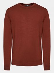 Petrol Industries Sweter M-3030-KWR002 Bordowy Regular Fit. Czerwone swetry rozpinane Petrol Industries, m, bez wzorów, z wiskozy, bez kołnierzyka, bez ramiączek. Za 99.99 zł.