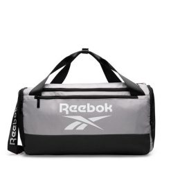 Torba sportowa Reebok. Szare torby sportowe Reebok, bez wzorów, małe. Za 139.99 zł.