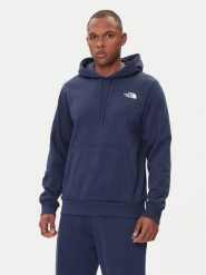 The North Face Bluza Simple Dome NF0A89FC Granatowy Regular Fit. Niebieskie bluzy The North Face, m, bez wzorów, z syntetyku, bez kaptura. Za 239.99 zł.