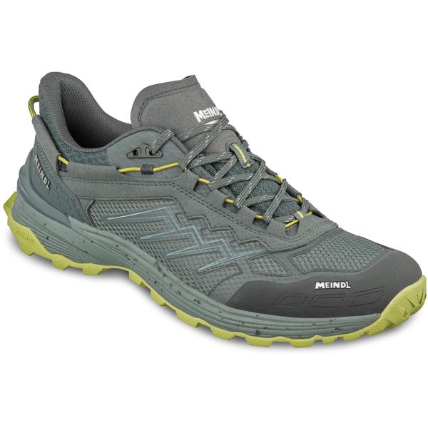 Buty sportowe męskie MEINDL Jamaica. Zielone buty turystyczne MEINDL, bez wzorów, z materiału, bez zapięcia, trekkingowe. Za 799.90 zł.