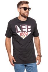 LEE T SHIRT RETRO T FADED BLACK (TALL) L63UAIKD 112115219. Czarne t-shirty Lee, l, bez wzorów, bez kołnierzyka, bez ramiączek. Za 69.99 zł.
