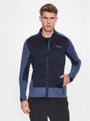 Adidas Polar Terrex Tech Flooce Hiking Fleece HH9227 Niebieski Regular Fit. Niebieskie bluzy z polaru Adidas, m, bez wzorów, z polaru, bez kaptura. Za 549.99 zł.