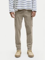 Jack & Jones Spodnie materiałowe Stace Arthur 12282388 Beżowy Regular Fit. Brązowe spodnie materiałowe Jack & Jones, m, bez wzorów, z bawełny. Za 249.99 zł.