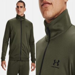 Bluza Męska Under Armour Treningowa Szybkoschnąca Sportowa Rozpinana. Bluzy bez kaptura Under Armour, m, bez wzorów, bez kaptura. Za 269.99 zł.