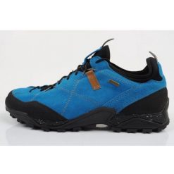 Buty Aku Nativa Gore-tex M 628675 niebieskie. Niebieskie buty turystyczne bez wzorów, z gore-texu, bez zapięcia, wspinaczkowe, gore-tex. Za 814.85 zł.