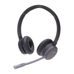 AGFEO Infinity Zestaw słuchawkowy Bezprzewodowy Opaska na głowę Biuro/centrum telefoniczne Bluetooth Czarny. Czarne słuchawki bezprzewodowe No name. Za 1,709.99 zł.