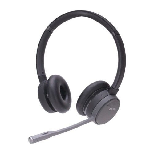 AGFEO Infinity Zestaw słuchawkowy Bezprzewodowy Opaska na głowę Biuro/centrum telefoniczne Bluetooth Czarny. Czarne słuchawki bezprzewodowe No name. Za 1,709.99 zł.