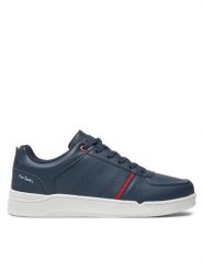 Pierre Cardin Sneakersy 4125 Granatowy. Niebieskie buty sportowe casual Pierre Cardin, bez wzorów, ze skóry, bez zapięcia. Za 199.99 zł.