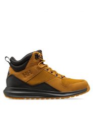 Helly Hansen Trekkingi 11985 Brązowy. Brązowe botki sznurowane Helly Hansen, bez wzorów, z materiału, bez obcasa, bez zapięcia. Za 439.99 zł.