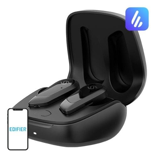 Słuchawki planarne TWS Edifier STAX S10 ANC (czarne). Czarne słuchawki bezprzewodowe Edifier. Za 1,307.99 zł.