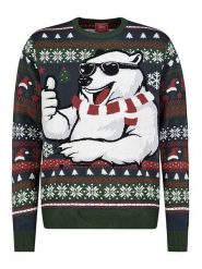 Sublevel Sweter w kolorze ciemnozielonym rozmiar: M. Zielone swetry nierozpinane Sublevel, m, bez wzorów, bez kołnierzyka, bez ramiączek. Za 174.84 zł.